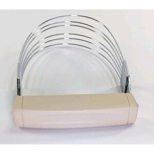 Vintage Androck Pastry Blender Stainless Steel White Handle USA Dough Cutter Pie